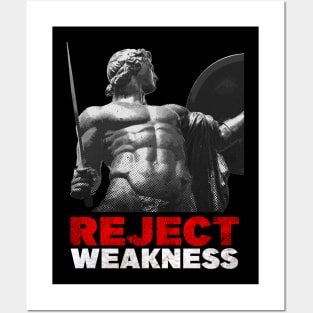 Achilles - Reject Weakness Posters and Art